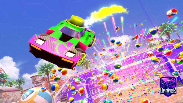 A Rocket League car design from MonsterKing25