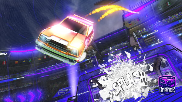 A Rocket League car design from tynxFN