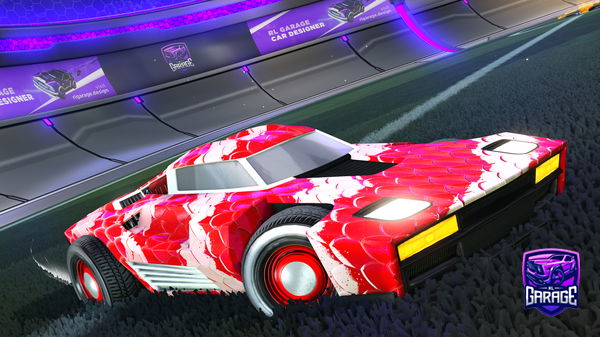 A Rocket League car design from avX_Galaxy