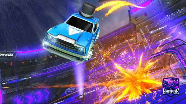 A Rocket League car design from Kobzar