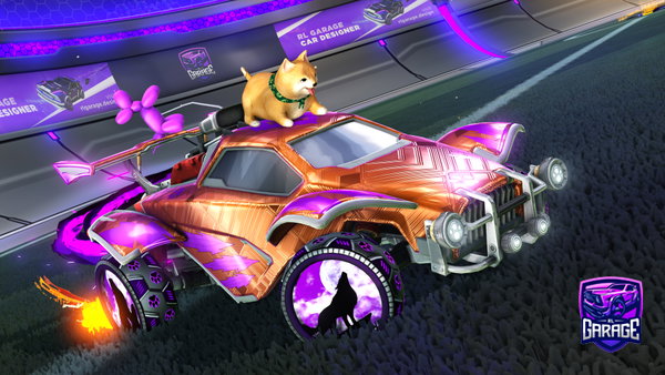 A Rocket League car design from ProMeteor40073