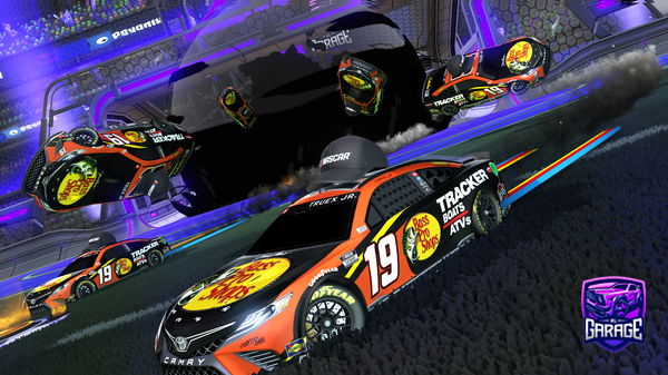 A Rocket League car design from Retraktable