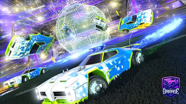A Rocket League car design from Creepy3948