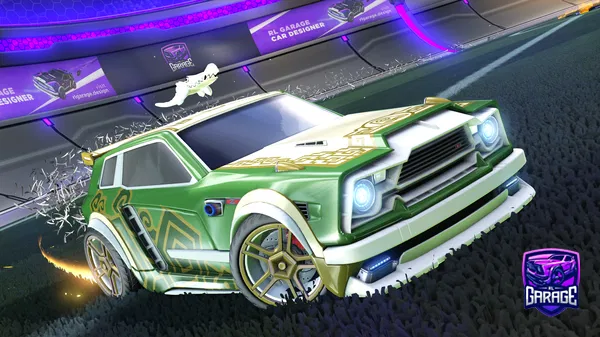 A Rocket League car design from Kelvin191