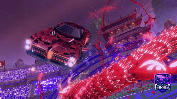 A Rocket League car design from RicckiPs4