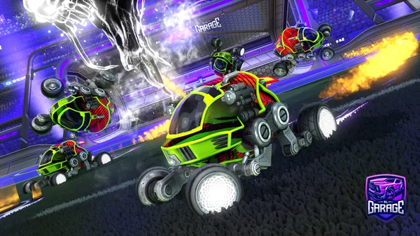 A Rocket League car design from Mustybro903