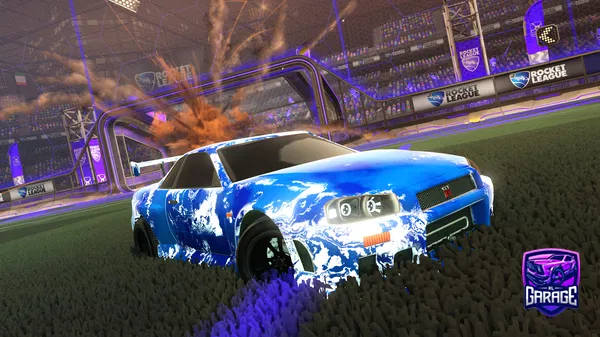 A Rocket League car design from JrLegacy