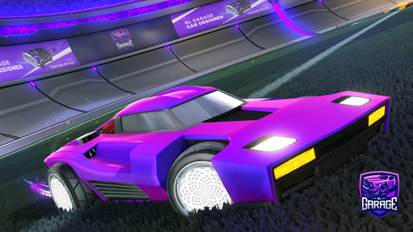 A Rocket League car design from mandojus1