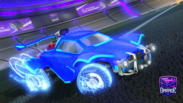 A Rocket League car design from Nxvybtw