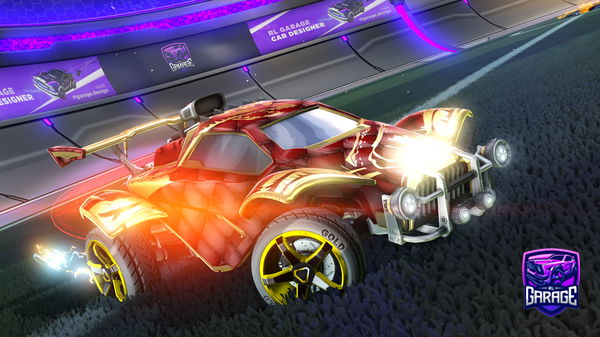 A Rocket League car design from avX_Galaxy