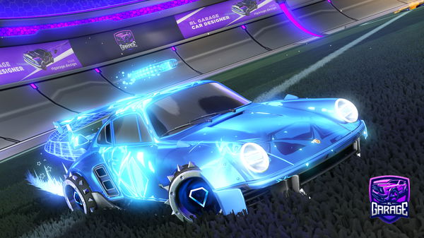 A Rocket League car design from im_king_kota_