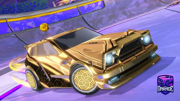 A Rocket League car design from Inchiki