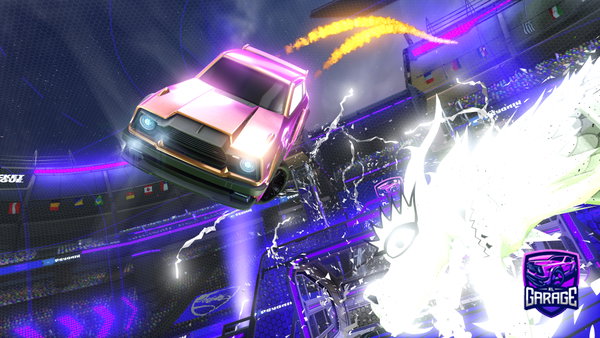 A Rocket League car design from Bendmyrover0