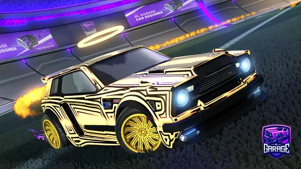 A Rocket League car design from Normaltulip8538