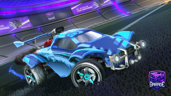 A Rocket League car design from Zindenz