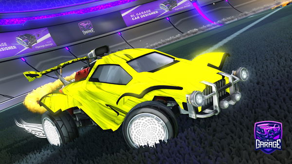 A Rocket League car design from EmEelliott
