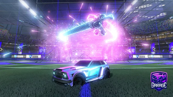 A Rocket League car design from lRvst