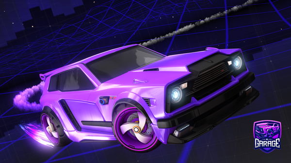 A Rocket League car design from BO_SHMAIS8