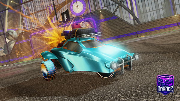 A Rocket League car design from Babyscklid