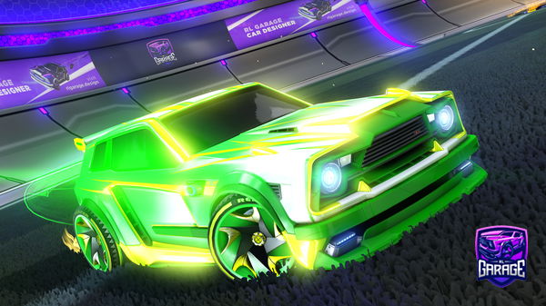 A Rocket League car design from JVRTrading