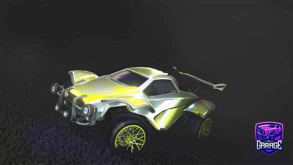 A Rocket League car design from RigOnps4