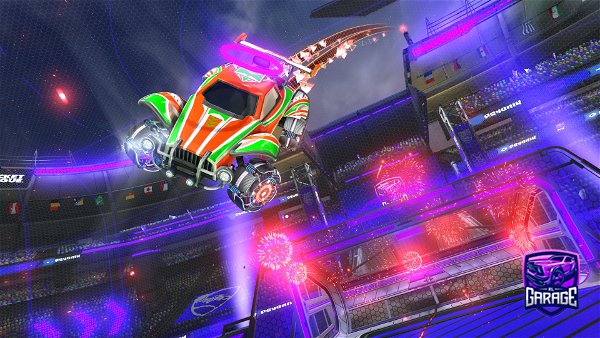 A Rocket League car design from someone2347