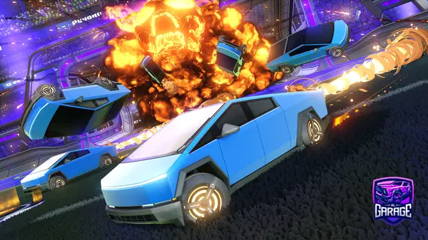 A Rocket League car design from 3bdulmajeed