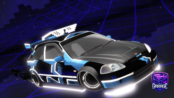 A Rocket League car design from EvanVZ