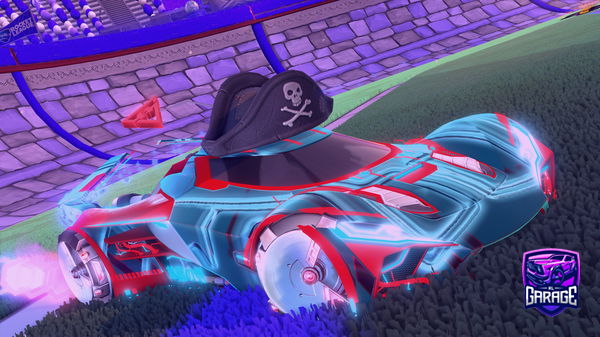 A Rocket League car design from Molten_Ice