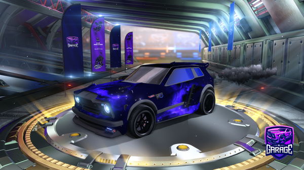 A Rocket League car design from tatstailpipes