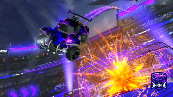 A Rocket League car design from natan69