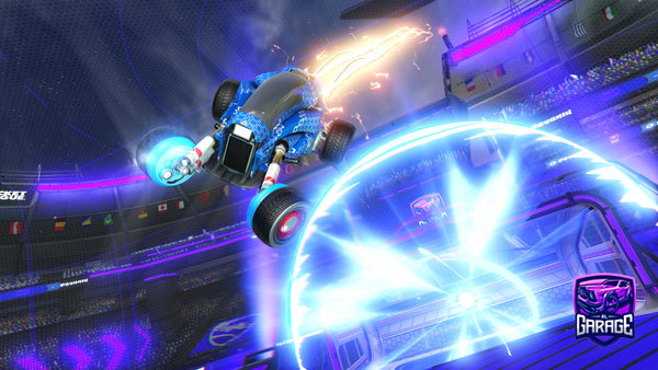A Rocket League car design from Goatking80