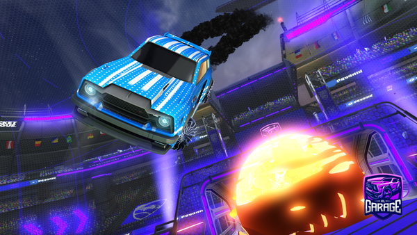 A Rocket League car design from Azriel_Flores