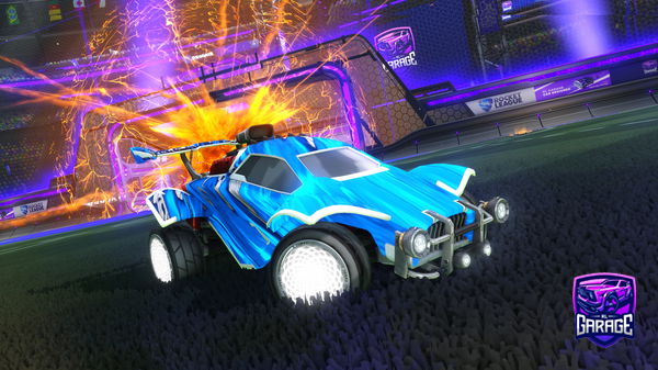 A Rocket League car design from Electric_brazzy