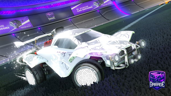 A Rocket League car design from God9834