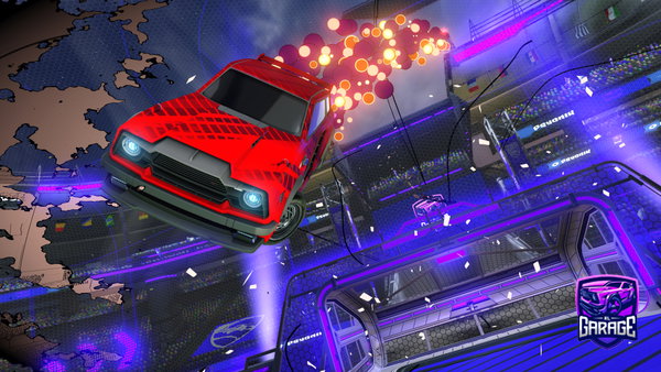 A Rocket League car design from oatinator