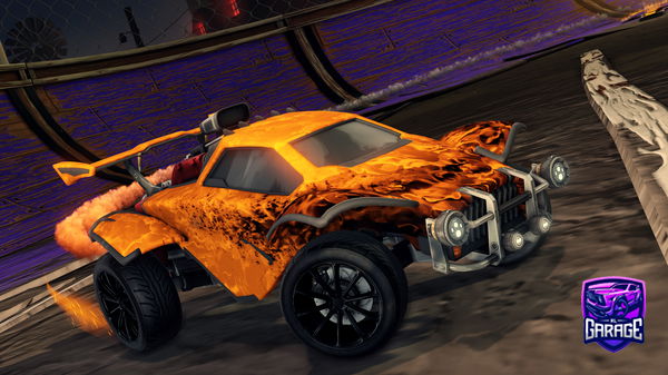 A Rocket League car design from Ameer_RL