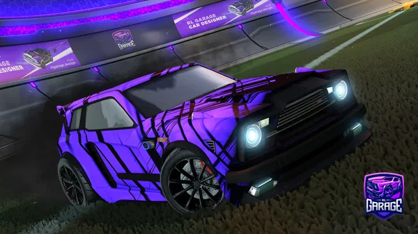 A Rocket League car design from leonprimer