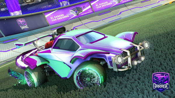 A Rocket League car design from YYZ-KET