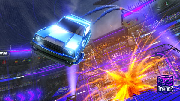 A Rocket League car design from Amciu2115
