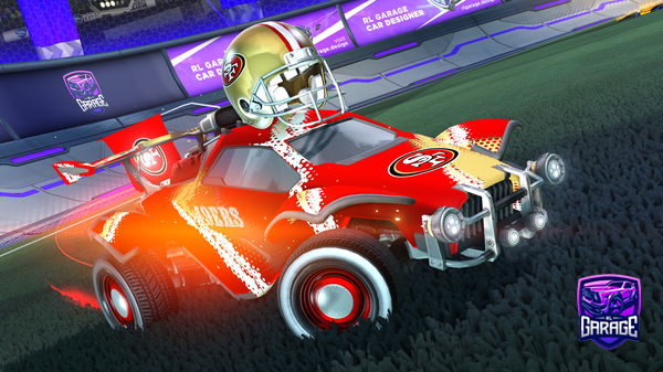 A Rocket League car design from Julian21_23