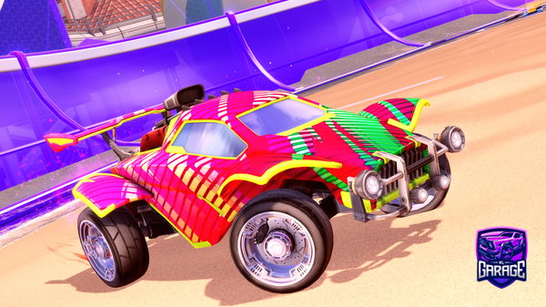 A Rocket League car design from Lefteris_717