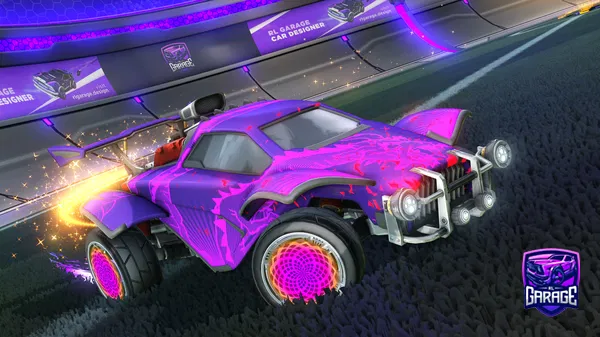 A Rocket League car design from vRefer