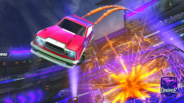 A Rocket League car design from MAXELLEXjr
