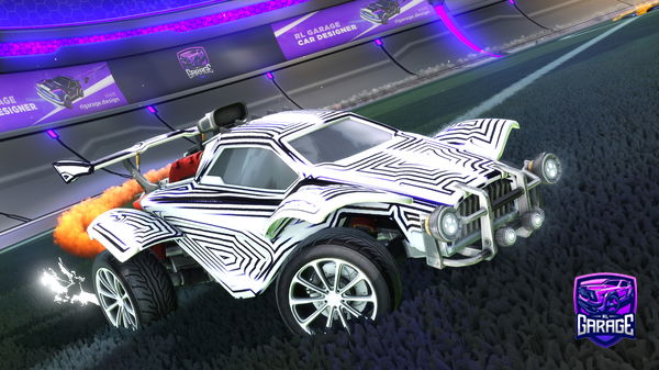 A Rocket League car design from treeman20