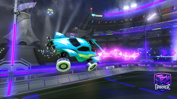 A Rocket League car design from ElPonchito