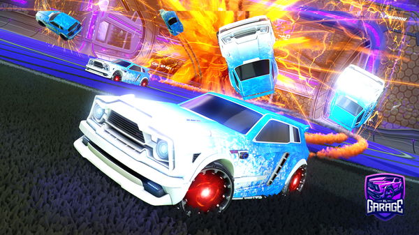 A Rocket League car design from PiratPaul