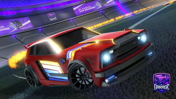 A Rocket League car design from RlDesignz