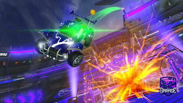 A Rocket League car design from TheIgsterPigster