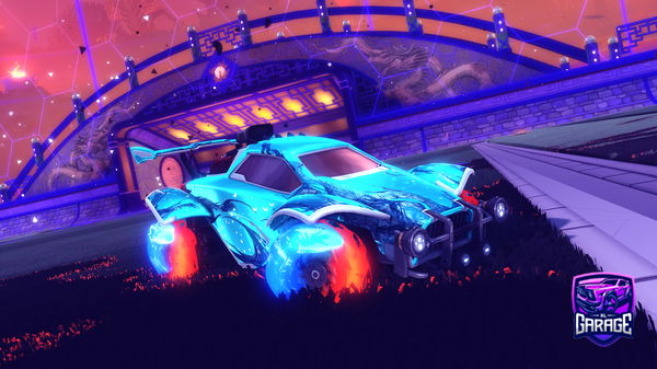 A Rocket League car design from BurtQWERT
